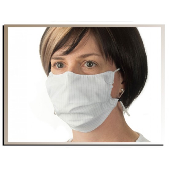 T1 - Barrier Mask - Medical Fabric 99% Polyester - 1% Carbon